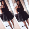 2019 summer New Women strap Sleeveless Evening Party tulle Dress Short Mini Dress elegant female solid ball gown short dresses