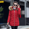 2019 New winter jacket women warm fur long coat cotton parka fashion slim thick women's jacket coat manteau femme