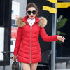 2019 New winter jacket women warm fur long coat cotton parka fashion slim thick women's jacket coat manteau femme
