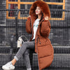 Down parka women's winter 2019 thicker winter clothes new large-size Korean version feather down jacket 835