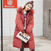 Down parka women's winter 2019 thicker winter clothes new large-size Korean version feather down jacket 835