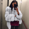 Women Faux Fur Coat Winter Luxury High Quality Thick Women Overcoat Warm Plus Size Plush Furry Female Jacket Coat Outerwear 5XL