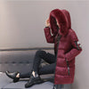 Women Parkas Winter Ladies Casual Long Coats Woman Jackets Winter Women Hooded Cotton Parkas Warm Coat Outwear  plus size