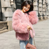 Female Imitation Fox Fur Coat  Winter Jacket Sexy Soft Short Warm Paragraph  Casual 2019 Autumn New Korean style Plush Rabbit