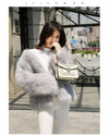 Female Imitation Fox Fur Coat  Winter Jacket Sexy Soft Short Warm Paragraph  Casual 2019 Autumn New Korean style Plush Rabbit