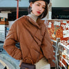 2019 women's new fahion brand winter good quality short style coat female plus size loose warm down parkas wq98