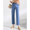 JUJULAND  Jeans Harem For Women Loose Vintage Harem Beige Women's Jeans Pants High Waist Cotton Jean Female Boyfriend Denim 396