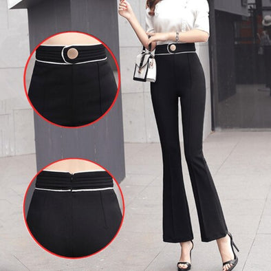 Cheap wholesale 2017 new Autumn Winter Hot selling women's fashion casual Flare  Pants C151-18710