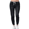Casual Jogger Pants 2018 Elastic Sexy Skinny Pencil Jeans For Women Leggings Jeans High Waist Women's Denim Drawstring Pants