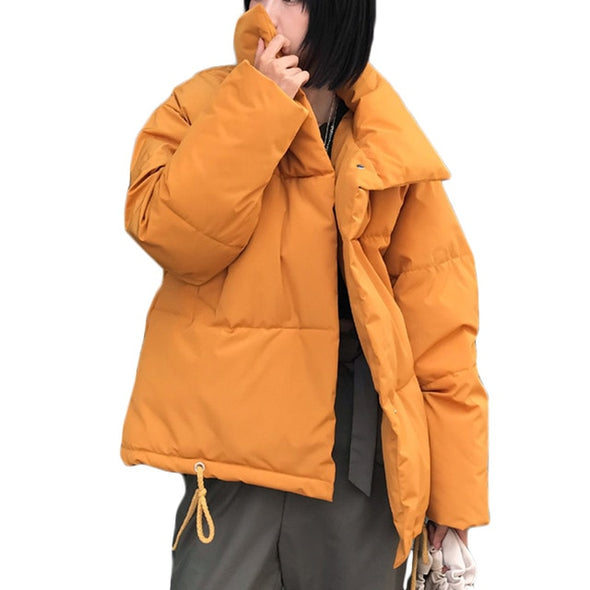 New Women Winter Coat Female Warm Down cotton jacket Women's Korean Bread service Wadded Jackets parkas Female jacket coats A941